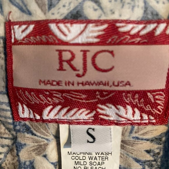Vintage RJC Made In Hawaii Button Down Shirt - Picture 3 of 4
